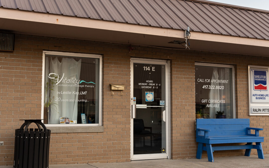 Vitality Professional Massge Therapy by Leslie Kay