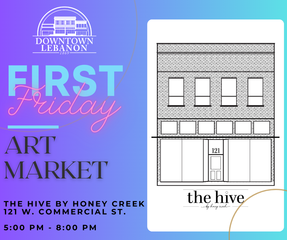 Art Market at the Hive First Friday Downtown Lebanon MO Feb 2