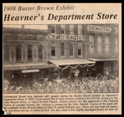 Throwback Thursday: W.F. Heavner