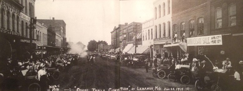 Downtown Lebanon Mo 1915